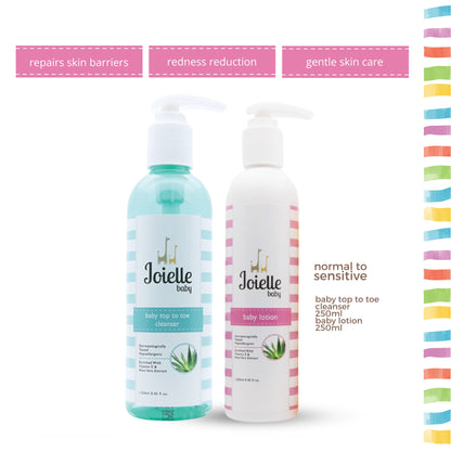 Combo Baby Top To Toe Cleanser + Baby Lotion (Normal To Sensitive Skin)