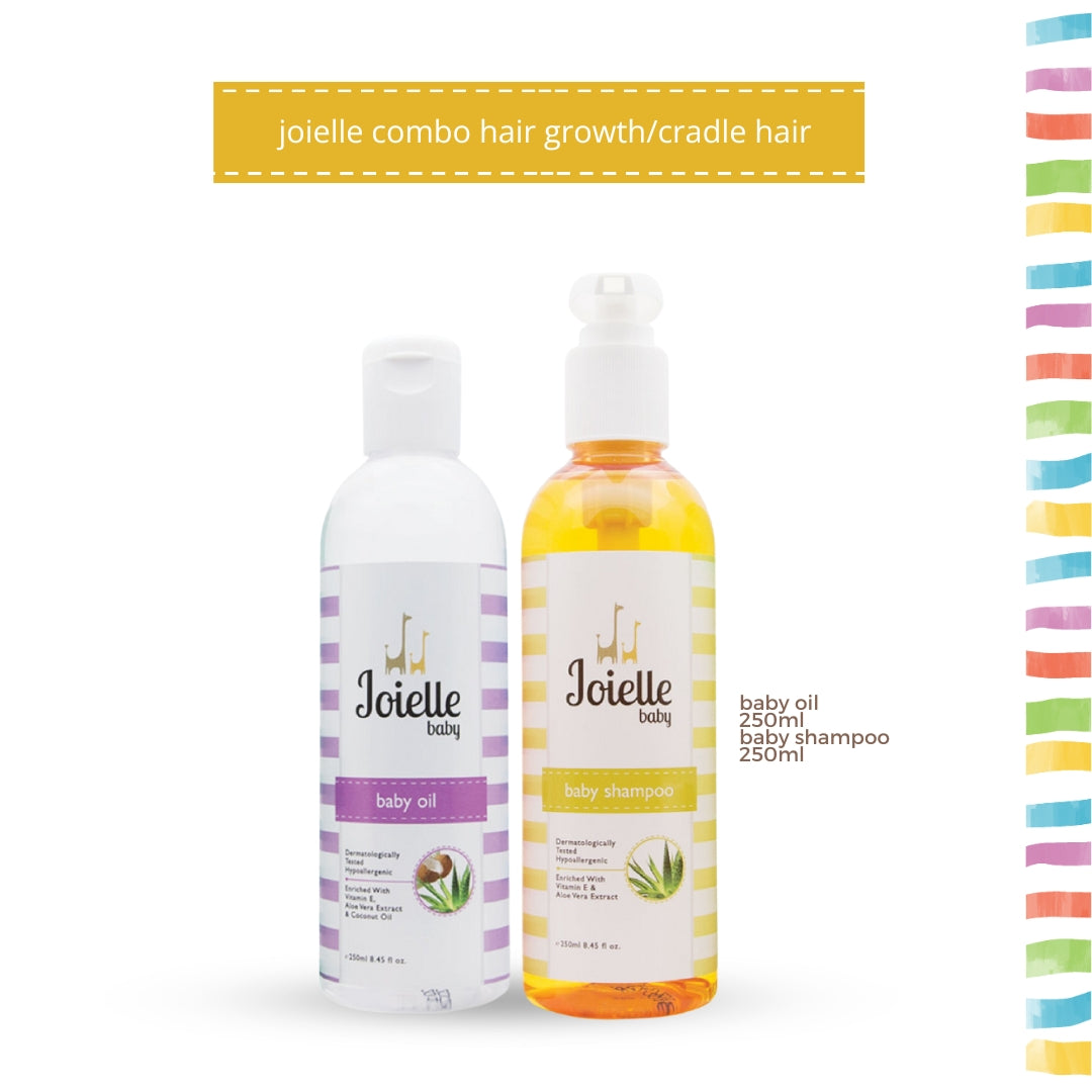 Combo Baby Oil + Baby Shampoo (Normal To Sensitive Skin)