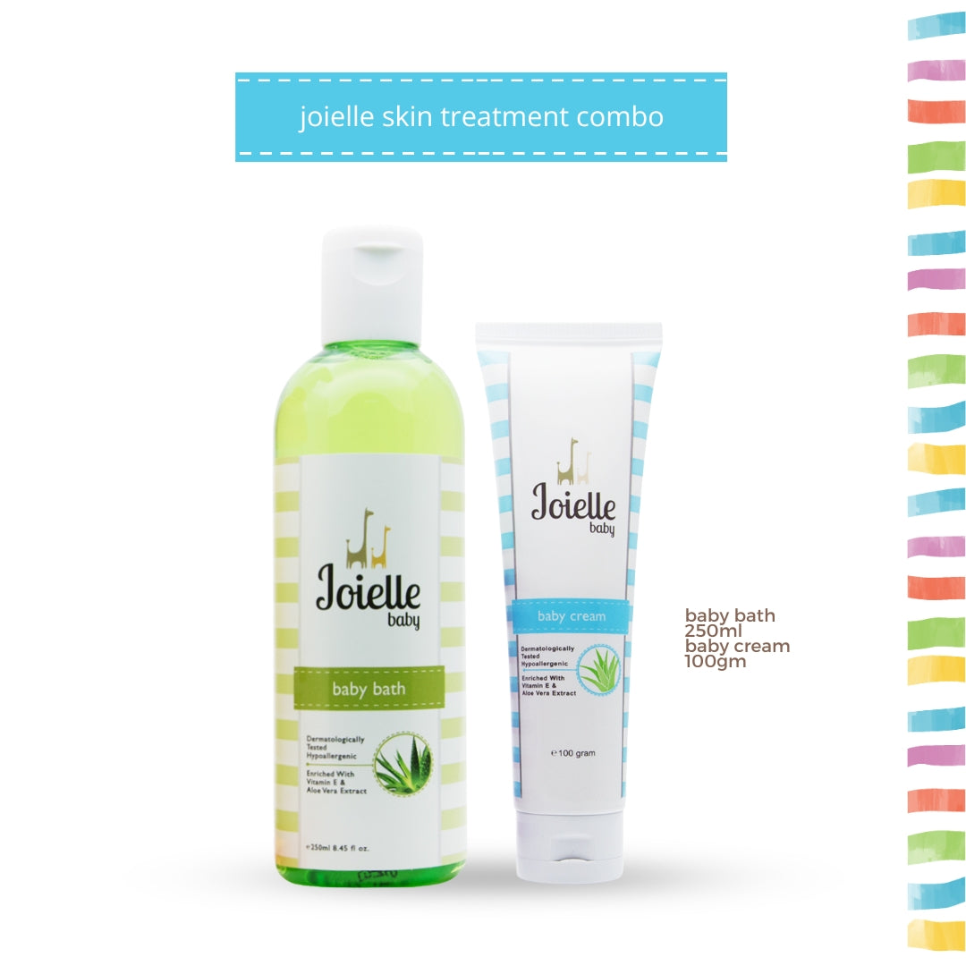 Combo Baby Bath + Baby Cream (Normal To Sensitive Skin)