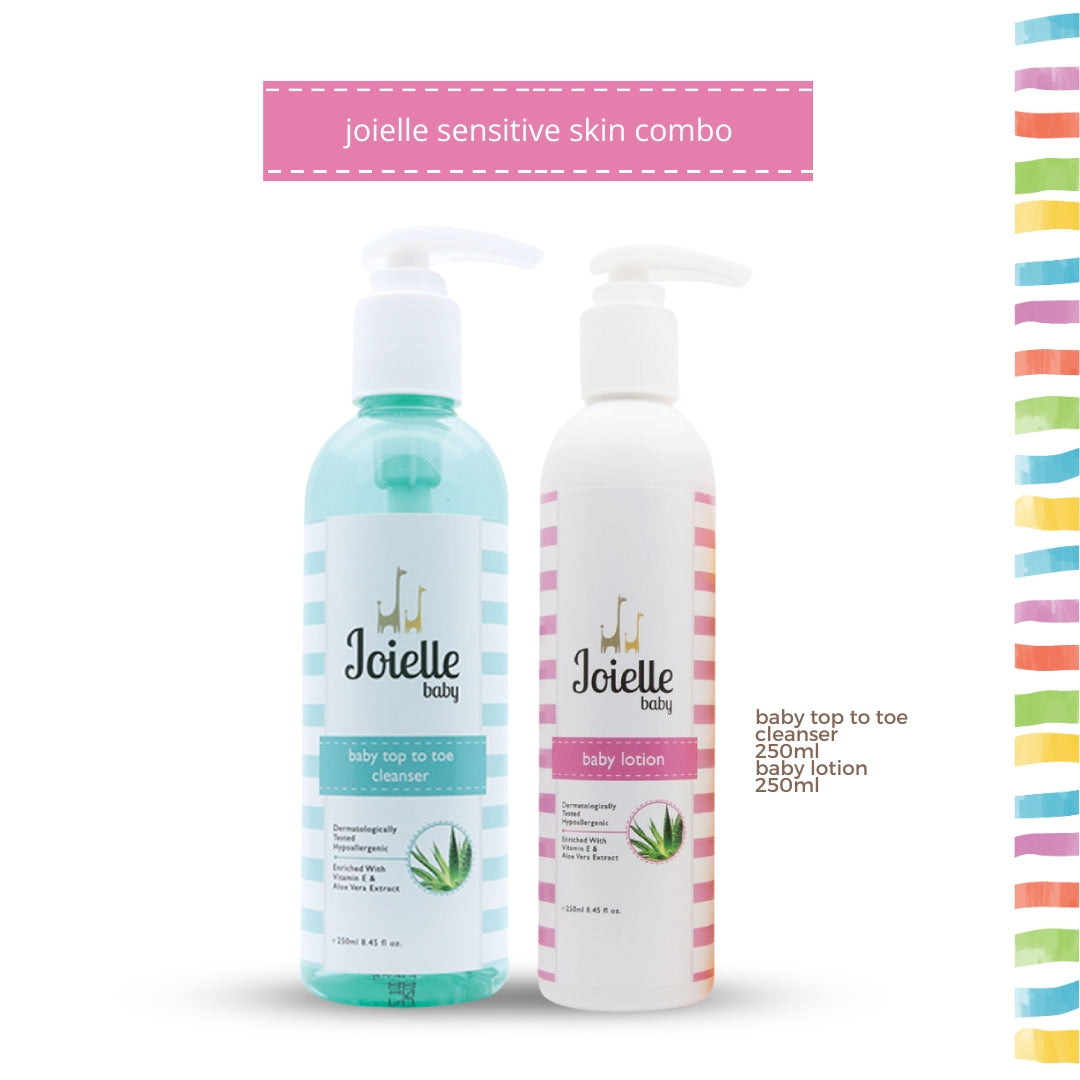 Combo Baby Top To Toe Cleanser + Baby Lotion (Normal To Sensitive Skin)