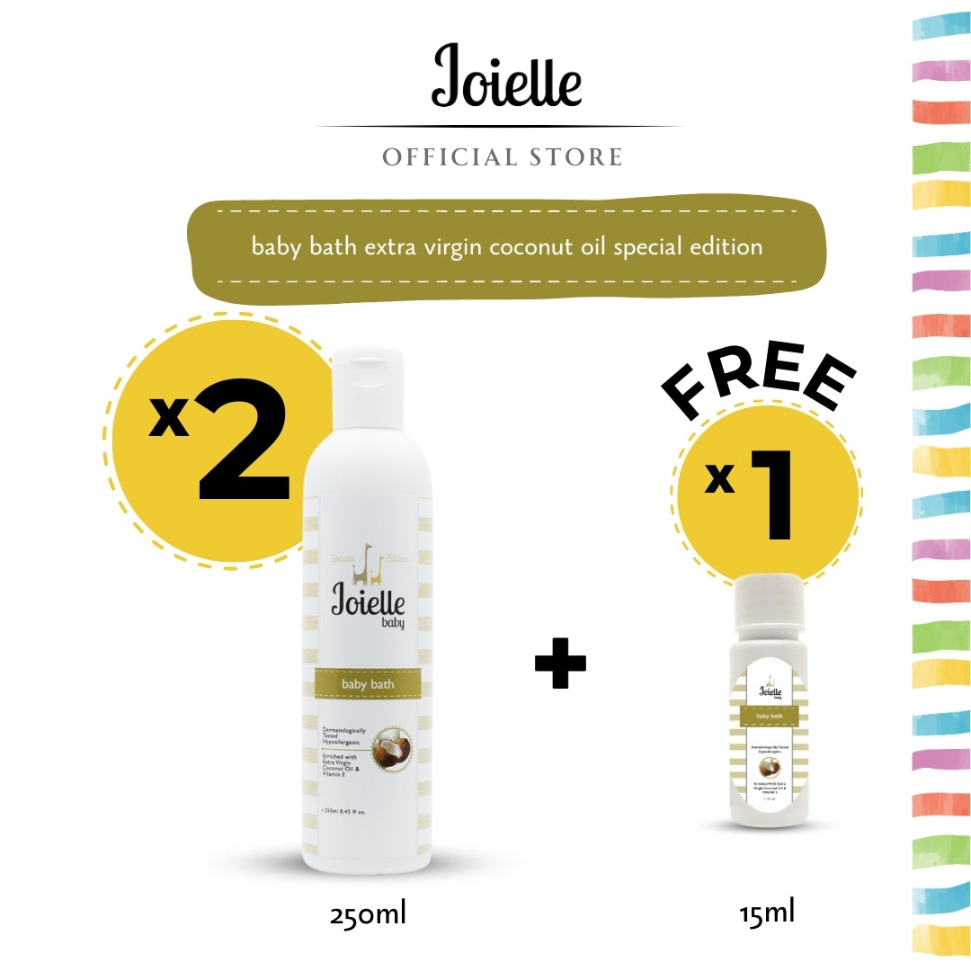 Joielle BUNDLE 250ml VCO Baby Bath Special Edition