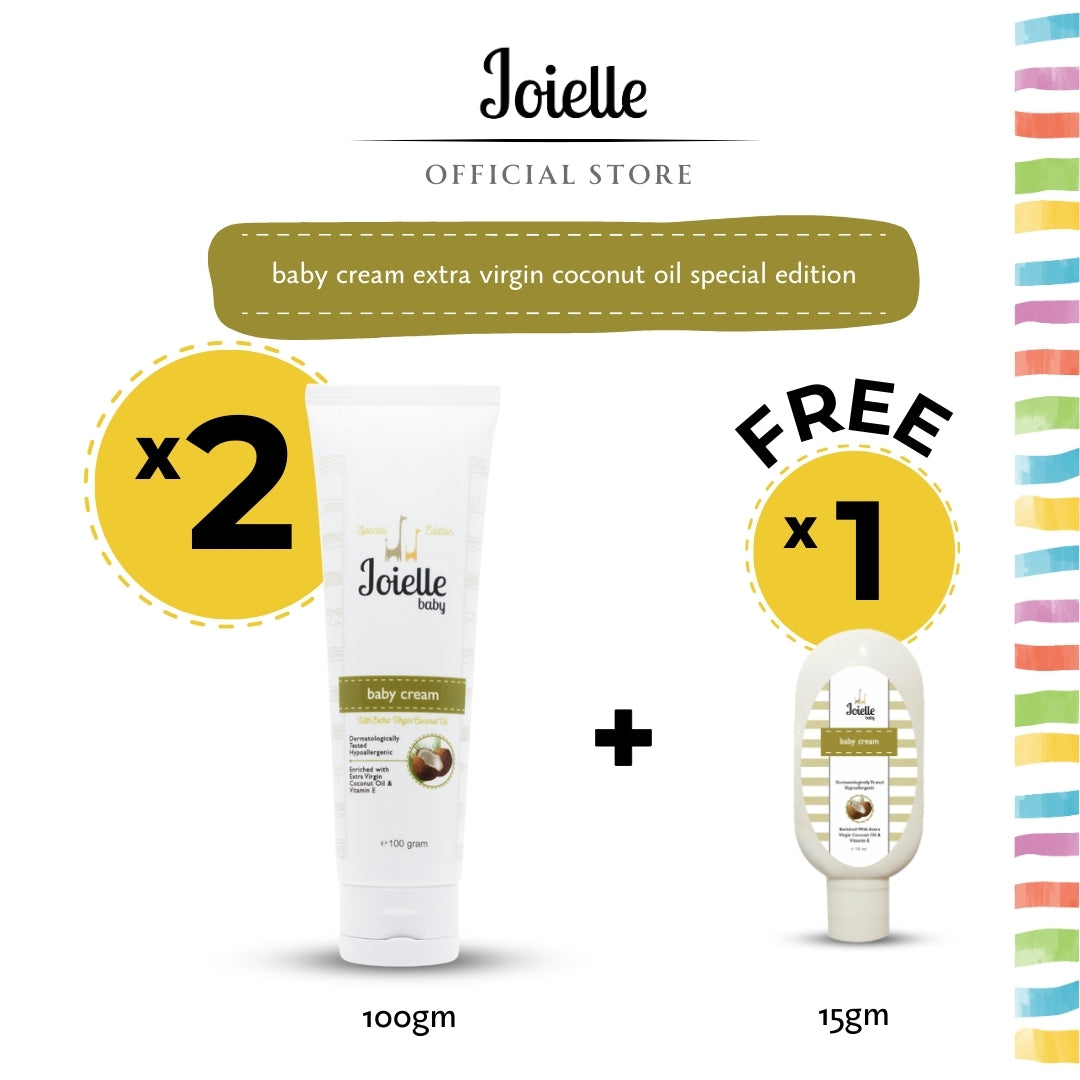 Joielle BUNDLE 100gram VCO Baby Cream Special Edition