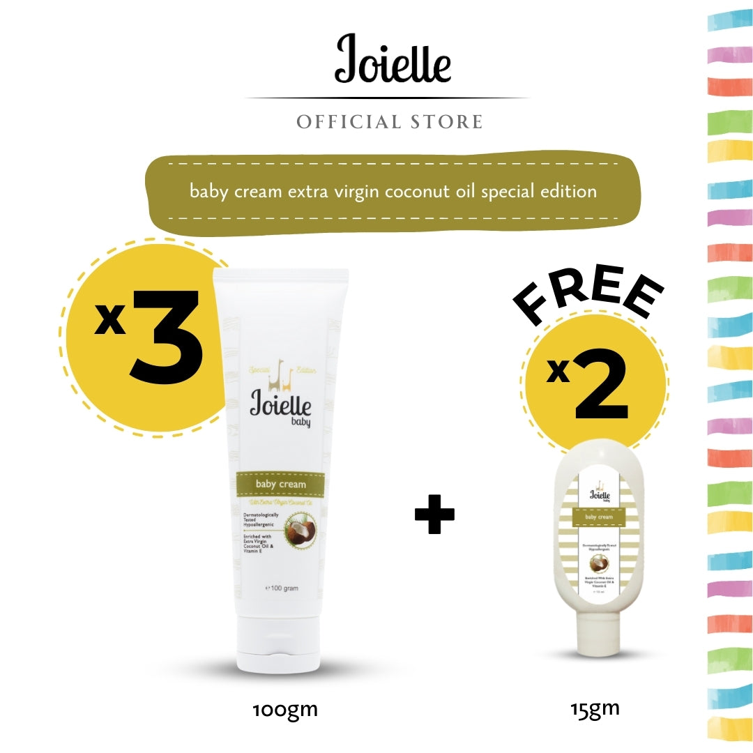 Joielle BUNDLE 100gram VCO Baby Cream Special Edition