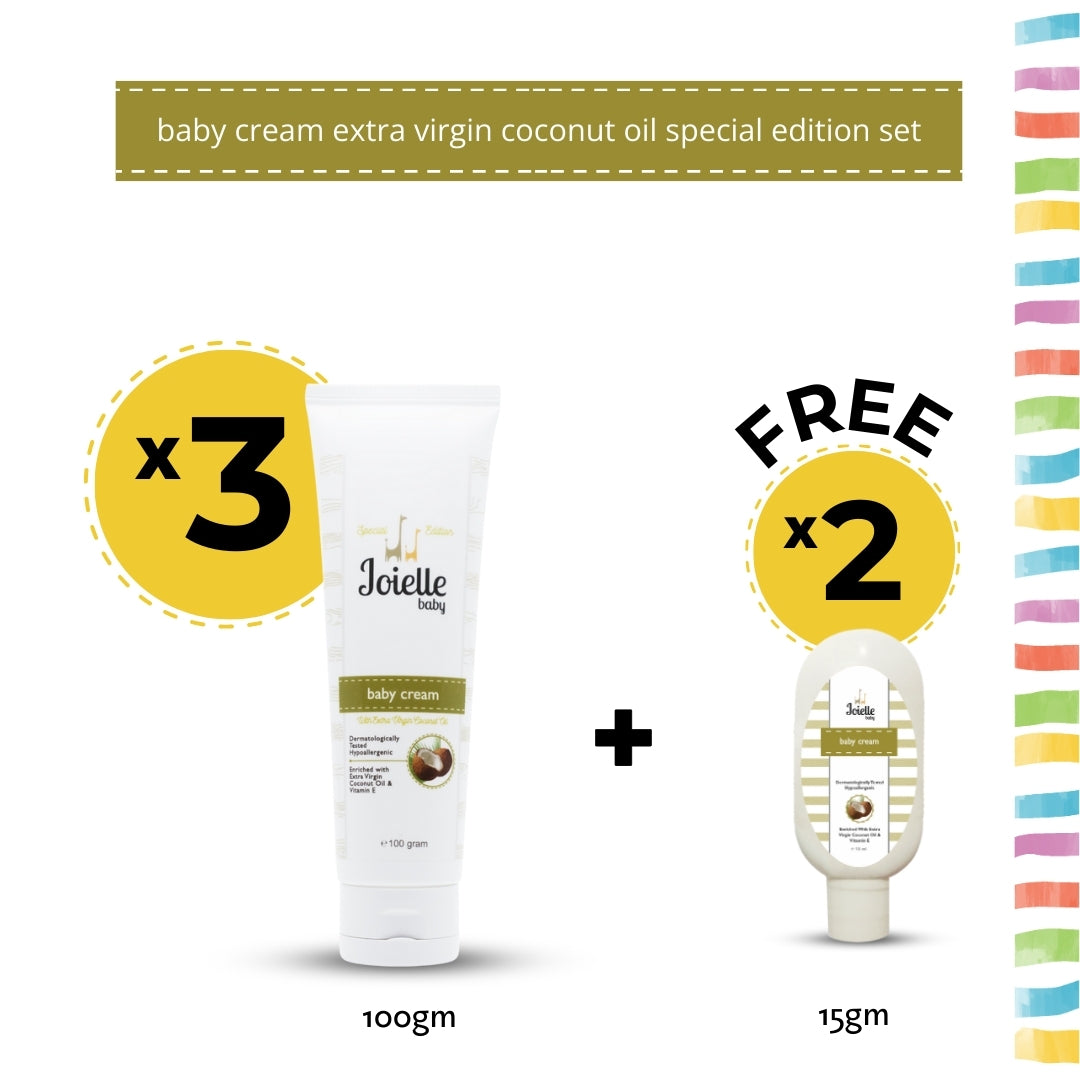 BUNDLE Baby Cream with VCO 250g + FREE Baby Cream with VCO 15g