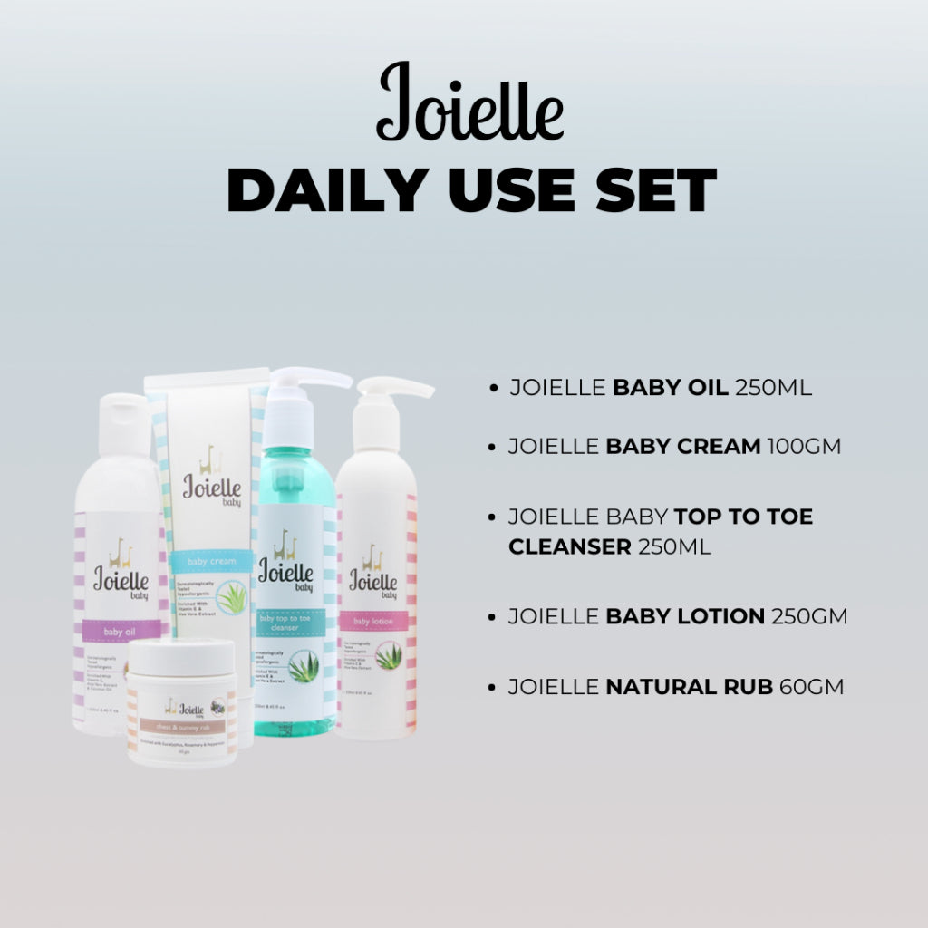 Baby Daily Use Set (Normal To Sensitive Skin)