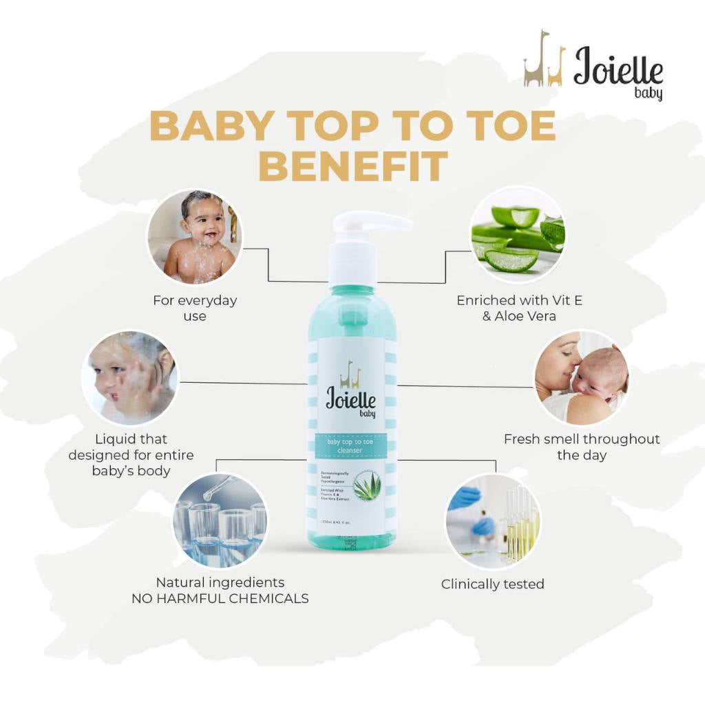 Top To Toe Cleanser 500ML/ Normal to Sensitive Skin/ Head To Toe