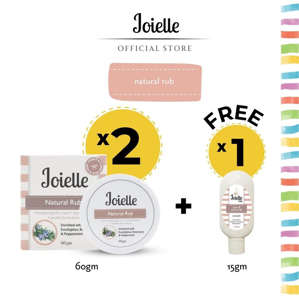 Joielle BUNDLE 60gram Joielle Natural Rub